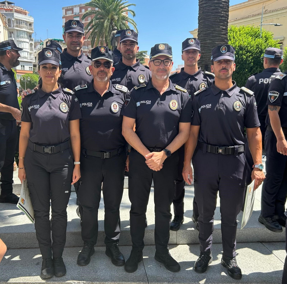 Cinco nuevos agentes se incorporan a la Policía Local de Plasencia