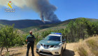 El incendio de Las Hurdes ha quemado 2600 hectáreas en un perímetro de casi 30 kilómetros