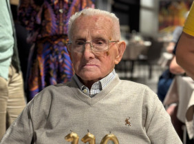 Juan Cobos cumple 110 años y se convierte en el tercer varón extremeño más longevo