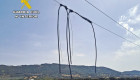 Dos arrestados por el robo de 85 corderos y 8.400 metros de cable de cobre en Baterno