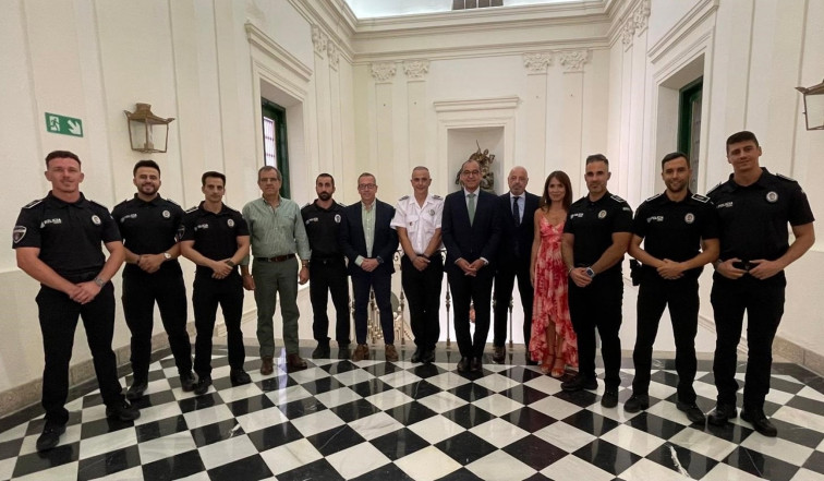 Siete nuevos agentes se incorporan a la plantilla de Policía Local de Cáceres