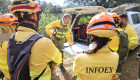 Desactivado el nivel 1 de peligrosidad en el incendio forestal de Benquerencia de la Serena