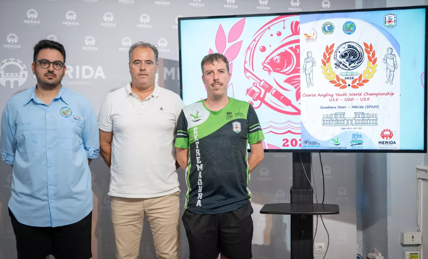 Más de 250 personas participarán en el Campeonato del Mundo de Pesca para menores en Mérida
