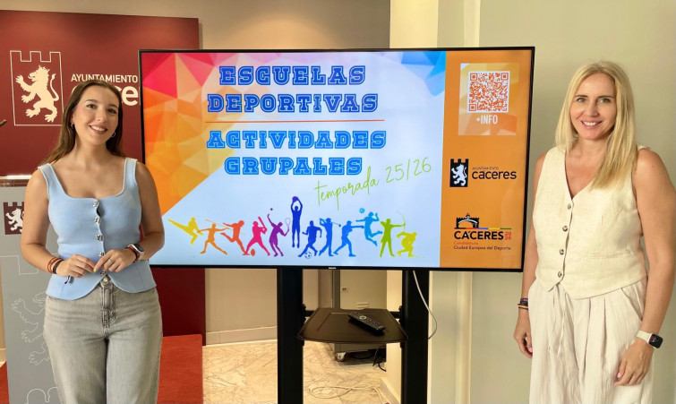 Cáceres ofertará más de 2.500 plazas para actividades deportivas durante el curso 2025/2026