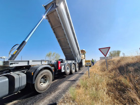 Comienzan las obras de mejora en la carretera entre Cáceres y Casar