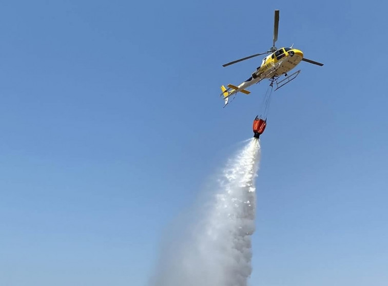 Estabilizado un incendio en Millanes que obligó a activar el nivel 1 de peligrosidad