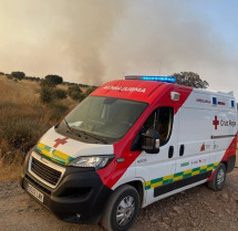 Estabilizado el incendio en Cañaveral tras la intervención de medios aéreos y terrestres