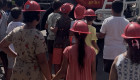 El parque de bomberos de Cáceres recibe la visita de niños saharauis