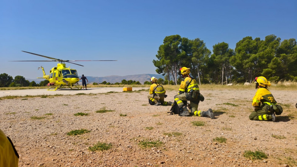 El incendio de Navalmoralejo arrasa 3.250 hectáreas, el 75% en Extremadura