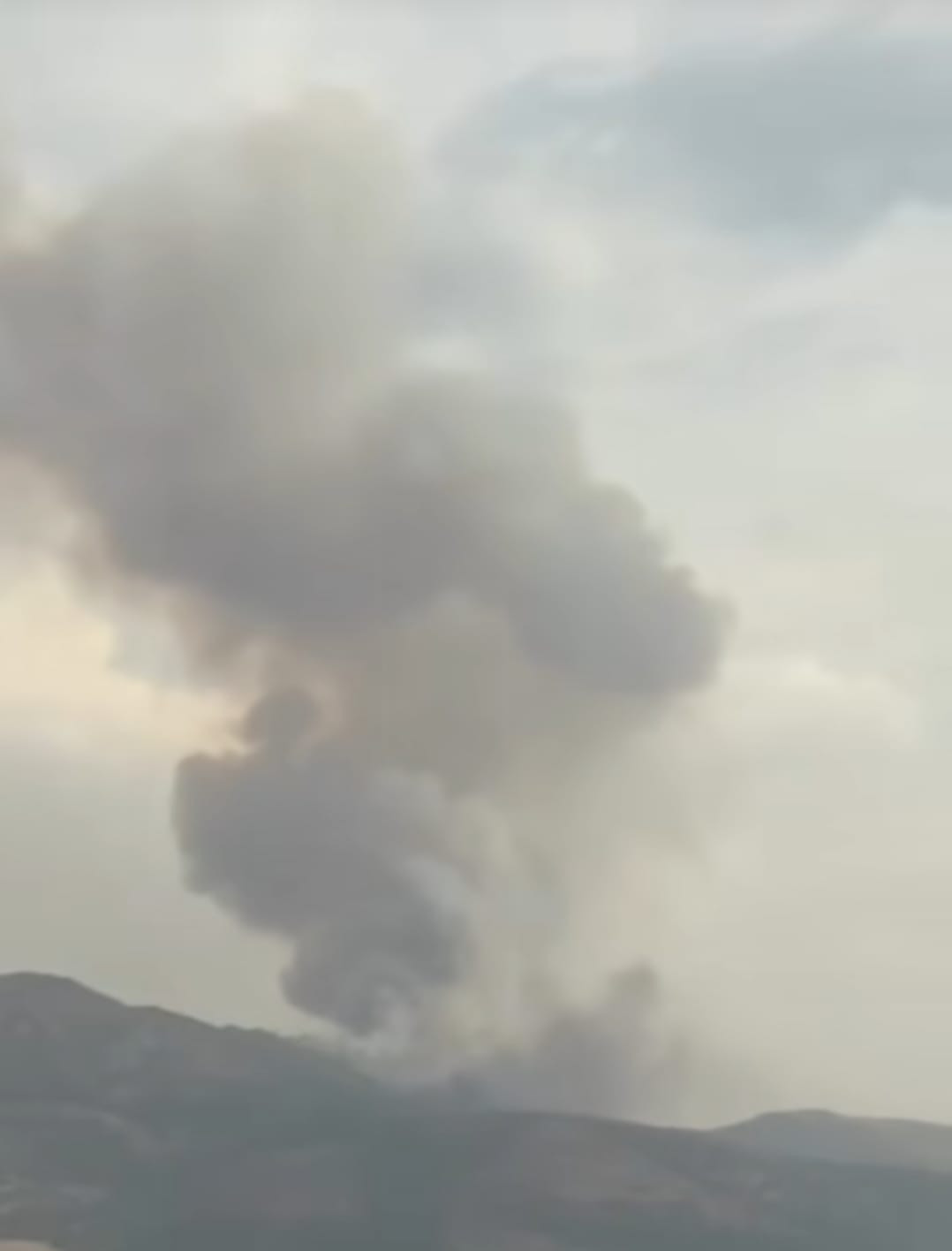 Incendio en el torno 