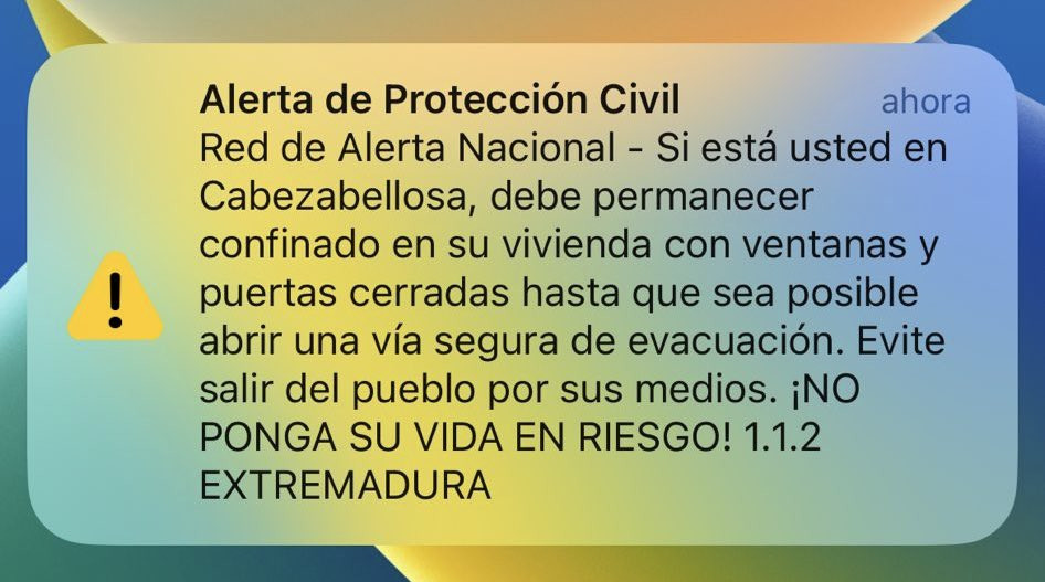 Alerta, incendio, Cabezallosa,