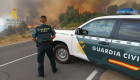 Finaliza con éxito el rescate de los últimos vecinos que permanecían en Cabezabellosa a pesar del incendio