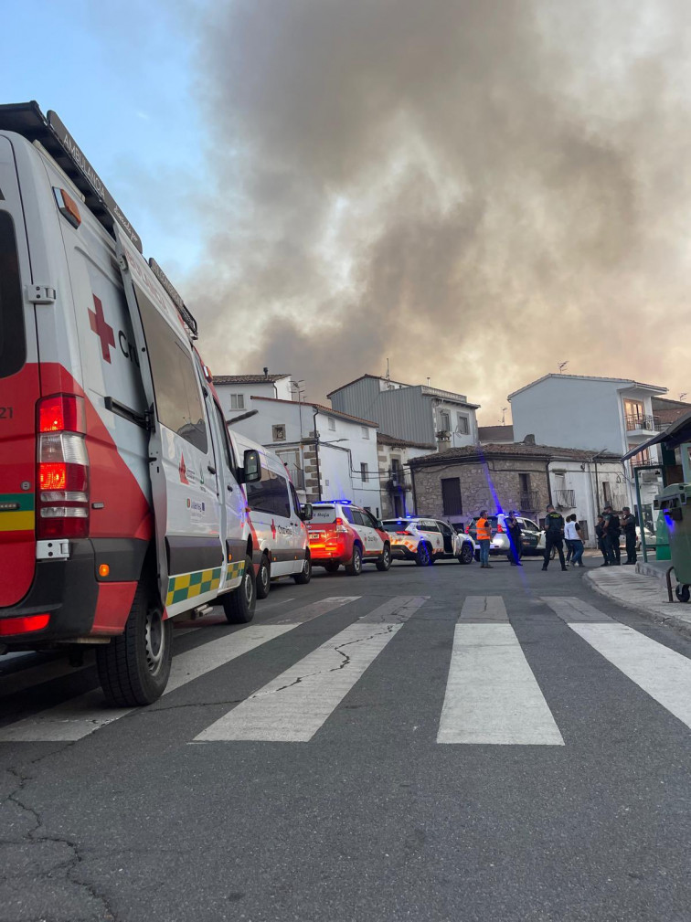 Extremadura en nivel 2 por incendios y el de Jarilla ya supera las 4.600 hectáreas