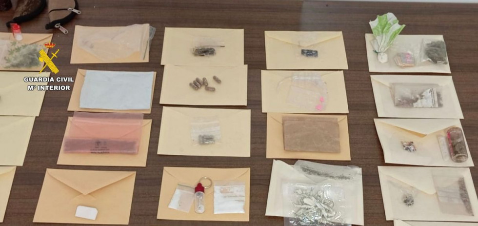 La Guardia Civil de Coria detecta tráfico de cocaína, éxtasis y marihuana rumbo al “Boom Festival”