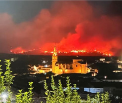 Varios incendios activos en Extremadura suman ya más de 14.000 hectáreas afectadas