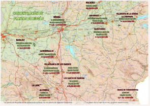 Presentan alegaciones contra las plantas de biogás de Los Santos, Badajoz, Mérida y Valdetorres