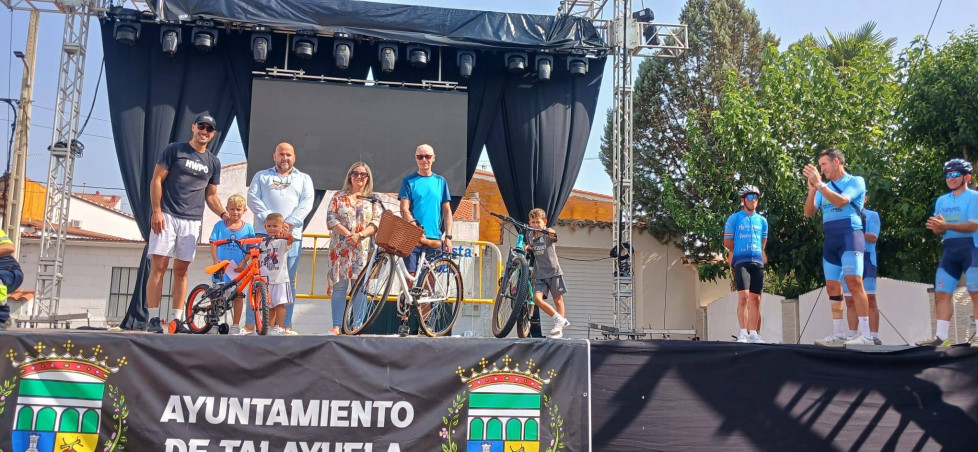 Talayuela celebra con éxito el Día de la Bicicleta en honor a la Virgen de la Asunción