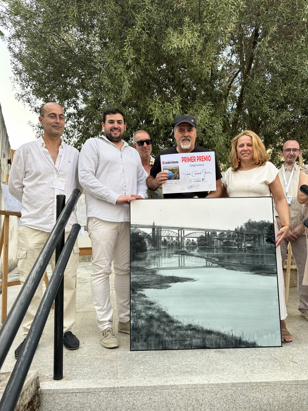 Estos son los ganadores del Certamen de Dibujo y Pintura al Aire Libre “Bufón Calabacillas” de Coria