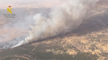 Cáceres en alerta por humo: recomiendan mascarillas por partículas PM2.5