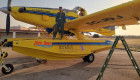 Baleares envía un avión anfibio a Extremadura para ayudar en las tareas de extinción