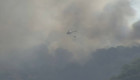 Un incendio en Escurial obliga a cortar la A-5 en ambos sentidos