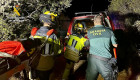 Rescatado un hombre de avanzada edad herido tras precipitarse en una zona de difícil acceso
