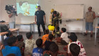 Los bomberos del SEPEI de Cáceres abren sus puertas a 40 niños saharauis