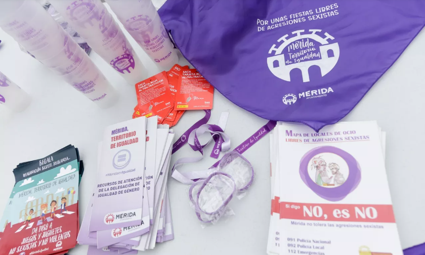 El Ayuntamiento de Mérida instalará tres puntos violeta durante la feria