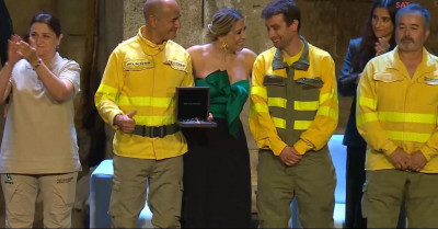 Guardiola apela a la importancia del mundo rural en la entrega de medallas del Día de Extremadura