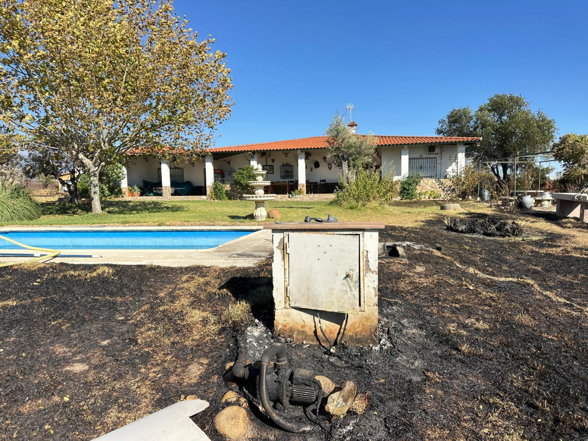 Incendio, Talayuela, Bomberos, 3