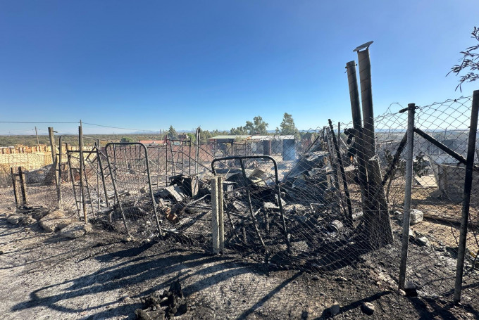 Incendio en Talayuela