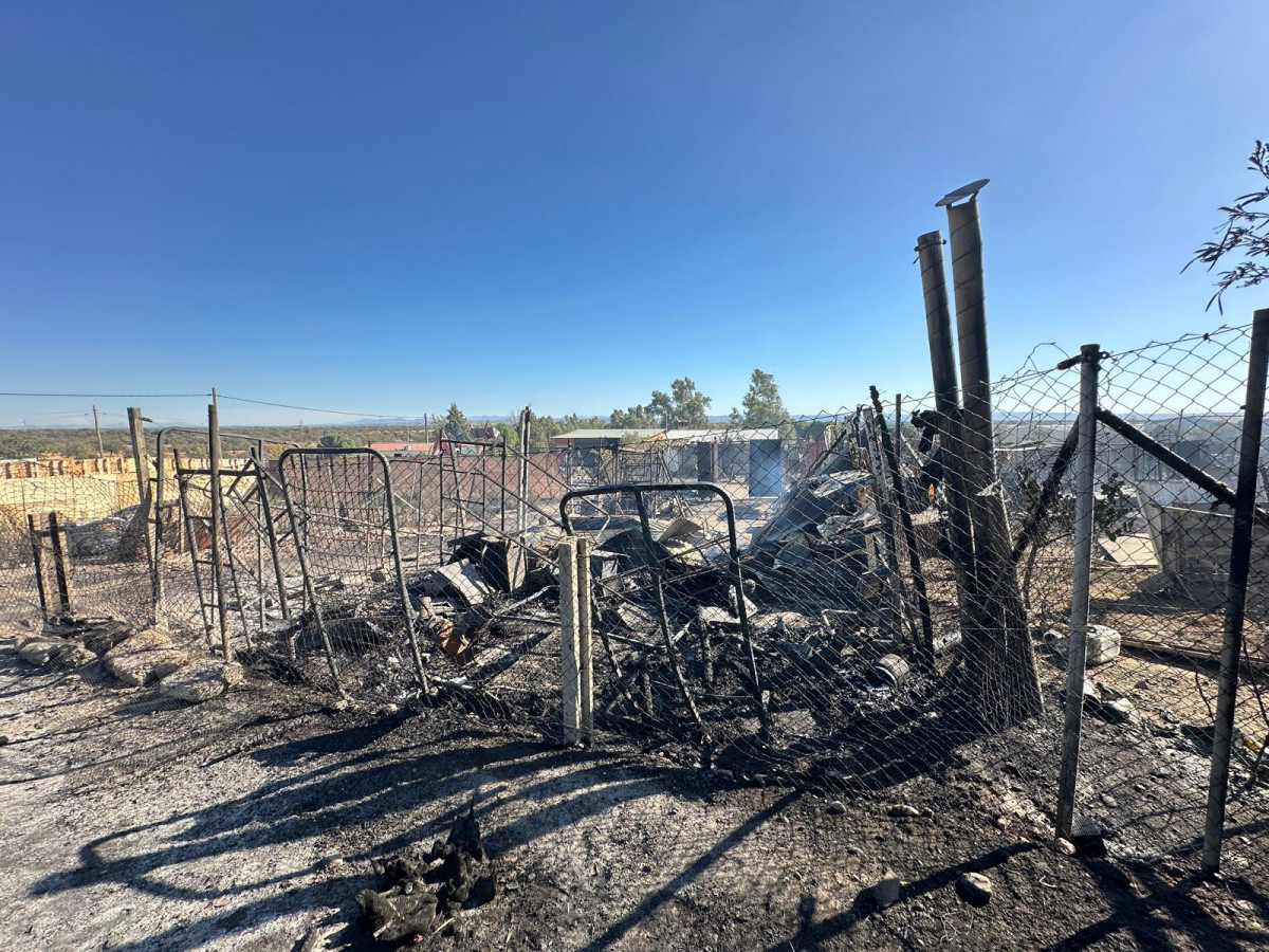 Incendio, Talayuela, Bomberos, 2