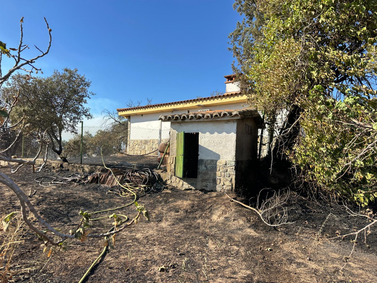 Incendio, Talayuela, Bomberos, 6