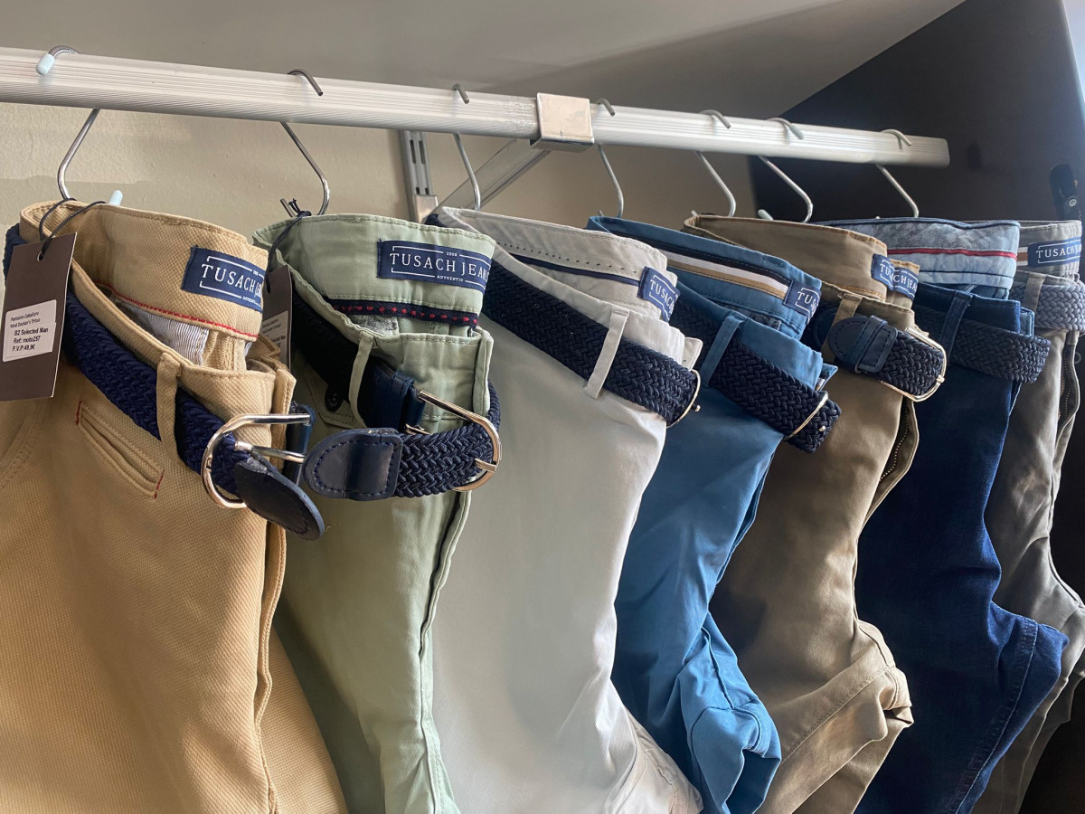 Pantalones b 2 selected man