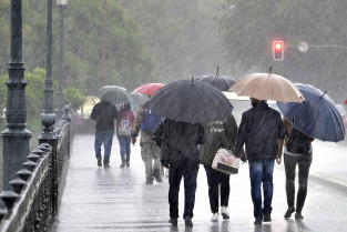 Alerta amarilla por lluvias y tormentas en el norte de Cáceres este miércoles