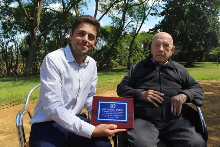 El hombre más longevo de España cumple 111 años en Cáceres