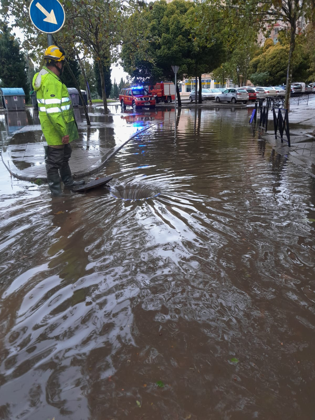 Temporal, Cu00e1ceres, Bomberos,