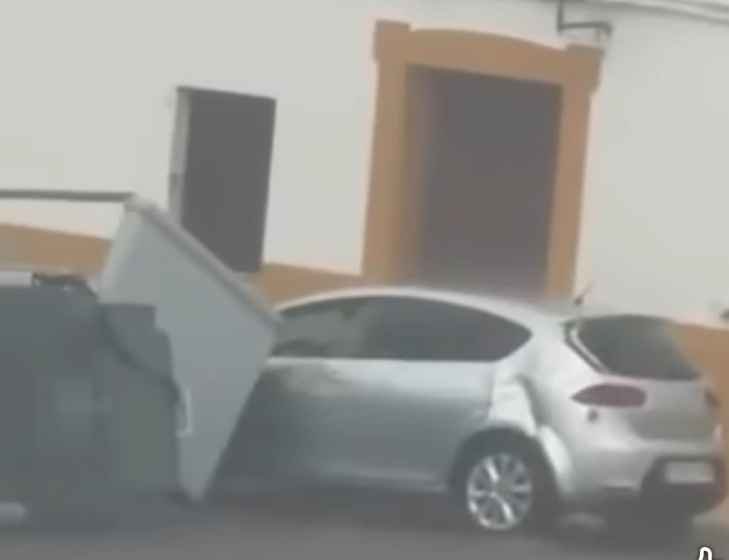 La zarza, Tornado, Extremadura,