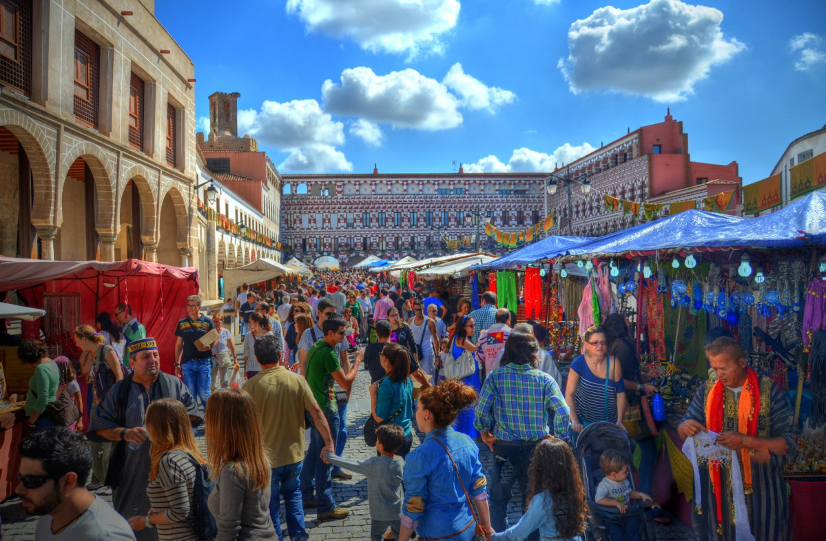 Una ediciu00f3n pasada del Festival de Almossassa en Badajoz