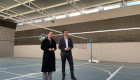 Cáceres inaugura la pista polideportiva de la calle Batalla del Salado tras una reforma integral