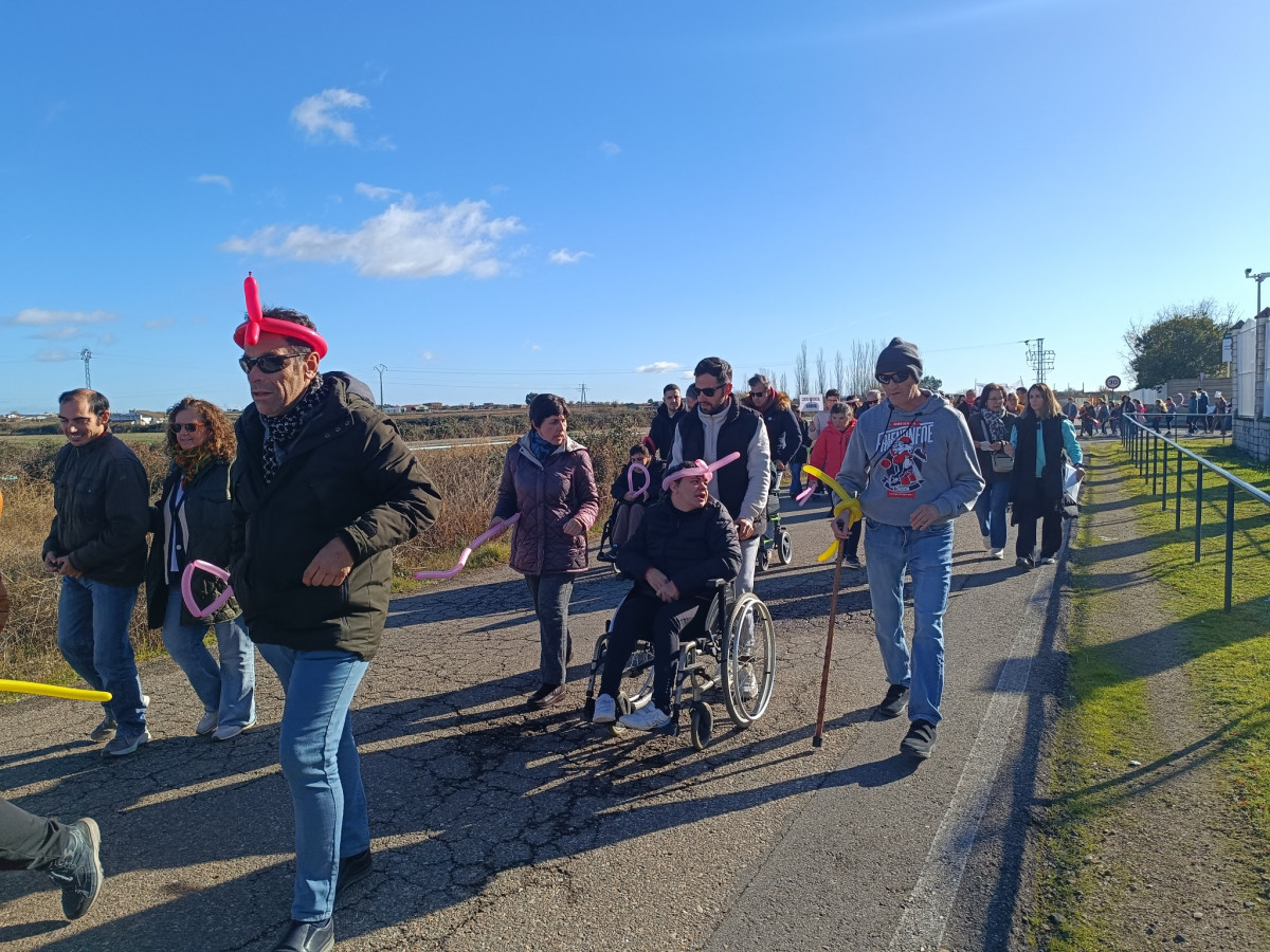 Marcha urbana discapacidad