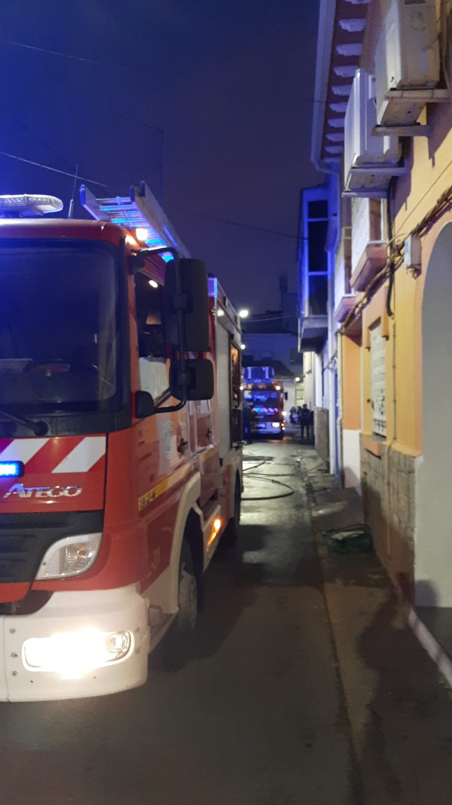 Incendio en Navalmoral de la Mata.