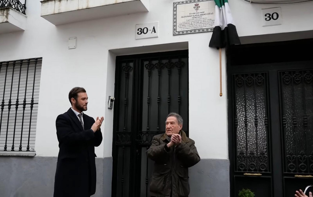 Raúl Gordillo con Alfonso Gallardo.