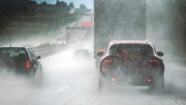 Alerta amarilla por lluvias y tormentas este sábado en Extremadura