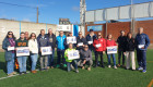 Los Veteranos Caurienses de Fútbol apoyan a entidades sociales de Coria con una iniciativa solidaria