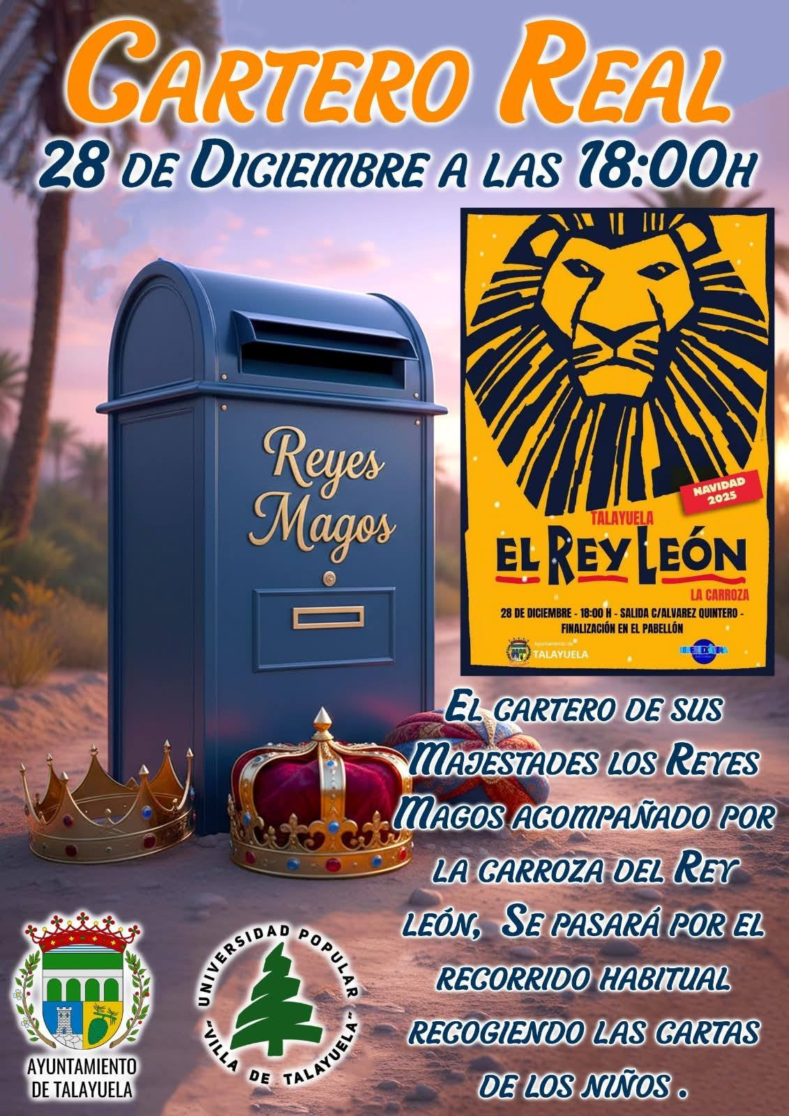 Cartel del Cartero Real de Talayuela