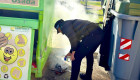 La Policía Local de Coria denuncia el vertido de brasas a los contenedores
