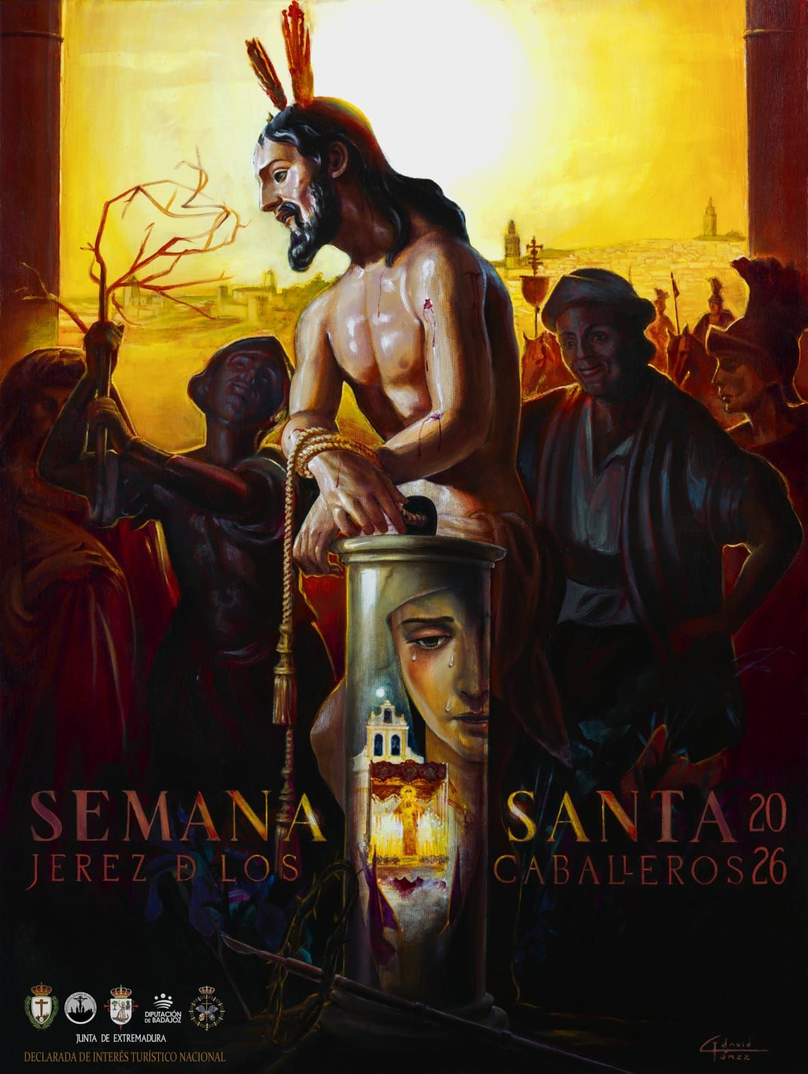 Cartel oficial Semana Santa Jerez de los Caballeros 2026
