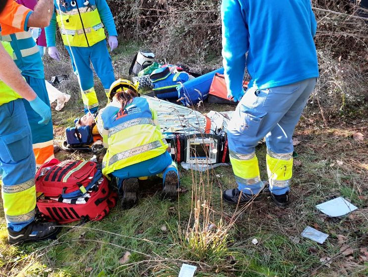 Intervencion accidente
