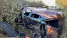 Una persona queda atrapada tras un accidente en la EX-203 cerca de Madrigal de la Vera